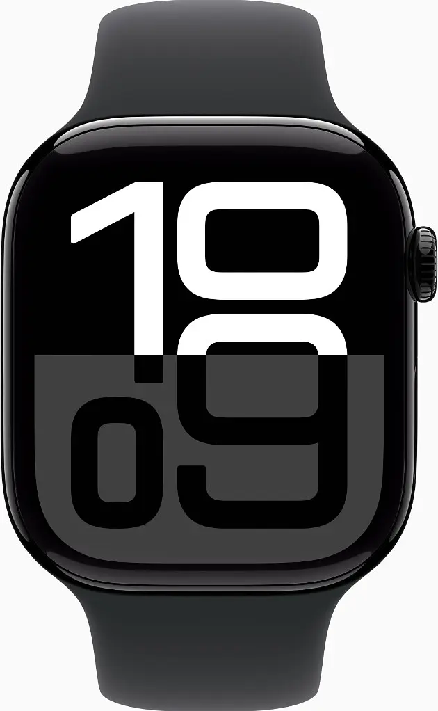 Смарт-годинник Apple Watch Series 10 GPS 46mm Jet Black Alu. Case w. Black Sport Band - M/L (MWWQ3) - фото 3
