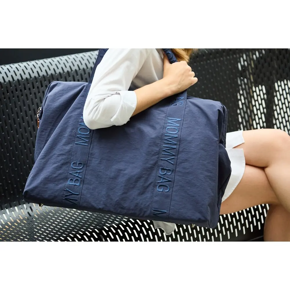 Сумка для мами Childhome Mommy bag Signature navy (CWMBBSUNA) - фото 12