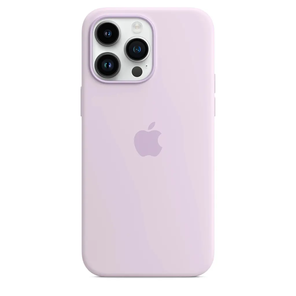 Оригінальний силіконовий чохол Apple Silicone Case with MagSafe для iPhone 14 Pro Max (6.7") Lilac MPTW3ZM/A - фото 7