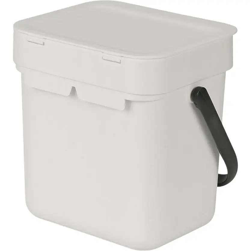 Відро для сміття Brabantia Sort&Go 3 л світло-сіре (213229) - фото 3