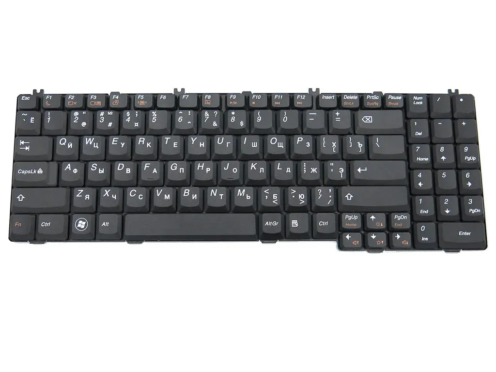 Клавіатура для LENOVO IdeaPad G550, G555, B550, B560, B565, V560, V565 ( RU Black ). - фото 3