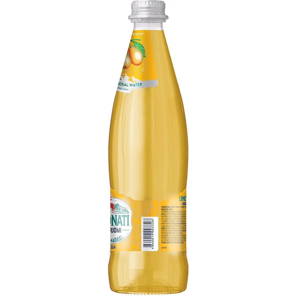 Лимонад Borjomi Limonati зі смаком Груші сильногазований 0.5 л - фото 2