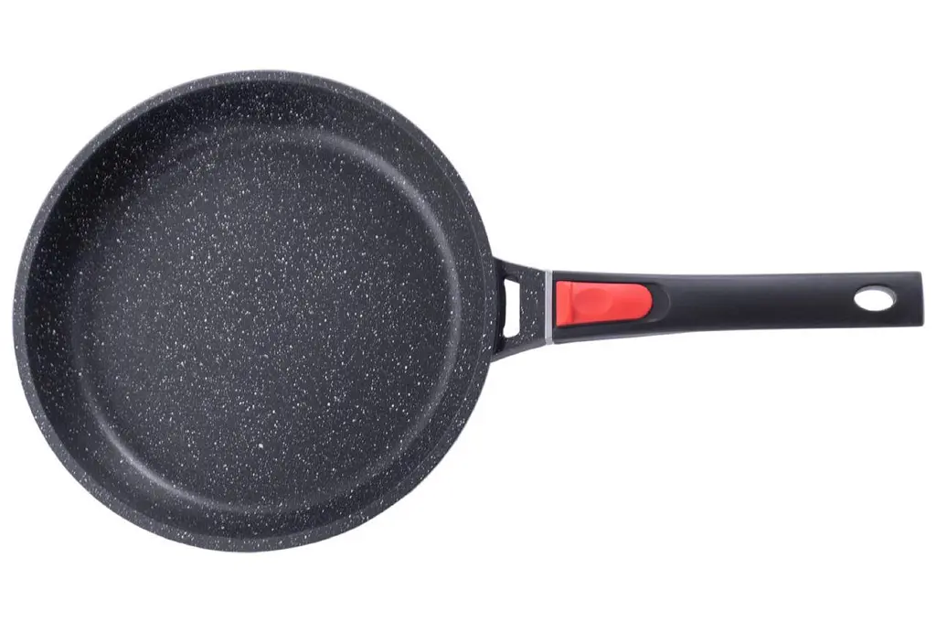 Сковорода антипригарна Maestro MR-4924 24 см Granite литий алюміній ручка, що знімається - фото 3