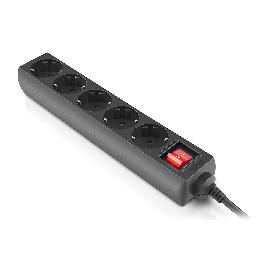 Мережевий фільтр живлення REAL-EL RS-Protect M 1.8m, black (EL122300026) - фото 4