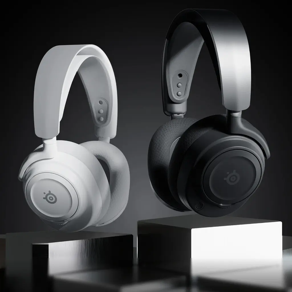 Бездротові навушники - ігрова гарнітура SteelSeries Arctis Nova 7P Gen 2 Wireless Білий PC/PS/SW/MAC/MOB - фото 4