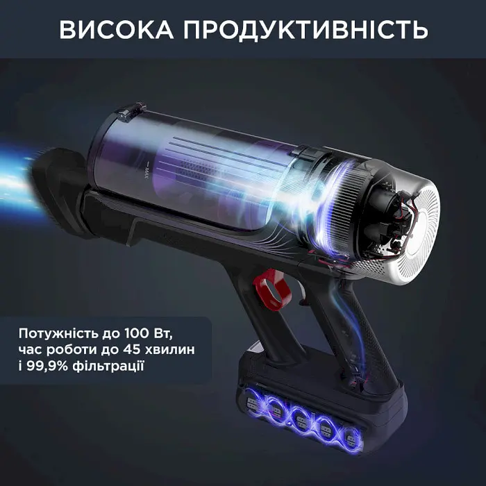 Акумуляторний пилосос Rowenta RH 2037 WO - фото 3