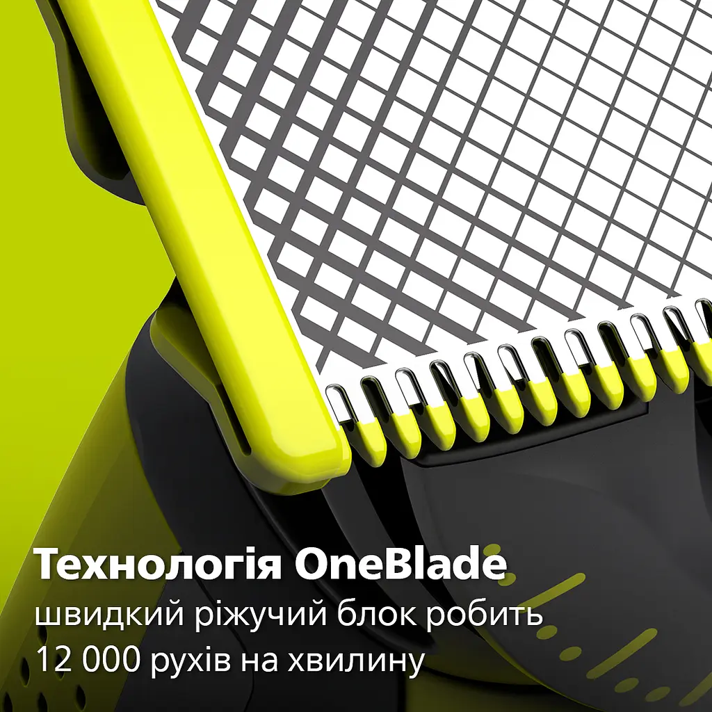 Електробритва для обличчя та тіла Philips OneBlade 360 (QP2834/20) - фото 5