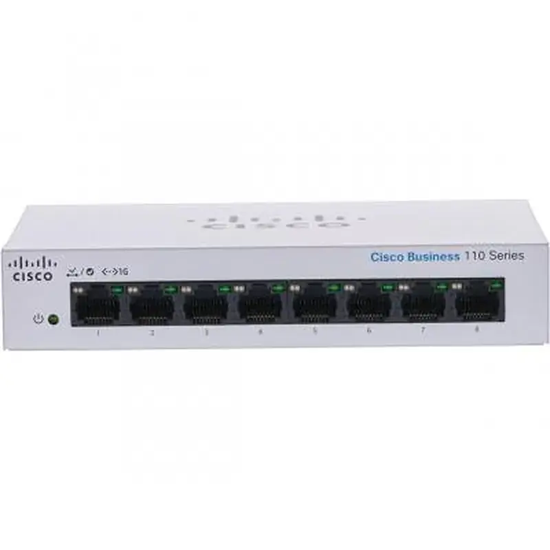 Комутатор мережевий Cisco CBS110-8T-D-EU - фото 2