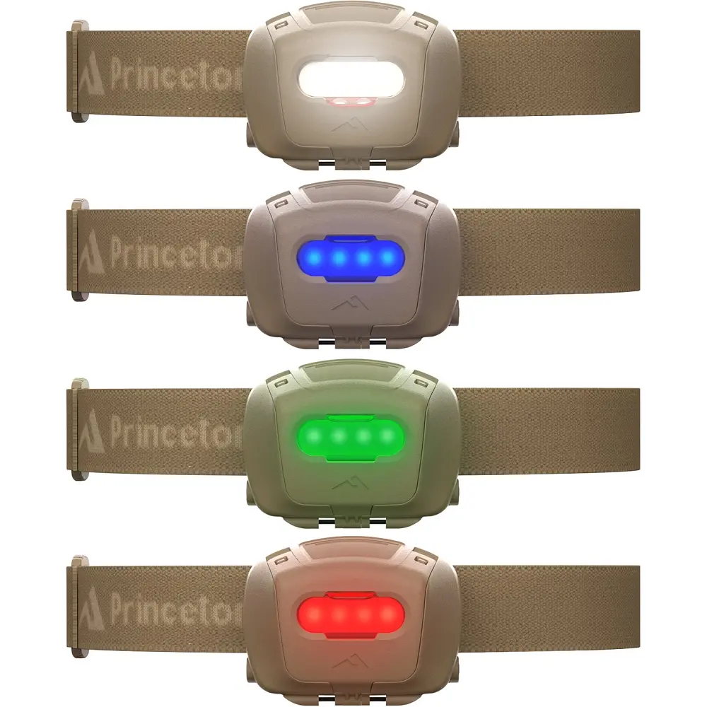 Фонарь налобный Princeton Tec Quad Tactical 78 lm Sand - фото 4