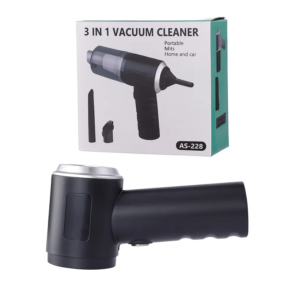 Автомобільний бездротовий портативний пилосос Vacuum cleaner 2 in 1 - фото 4