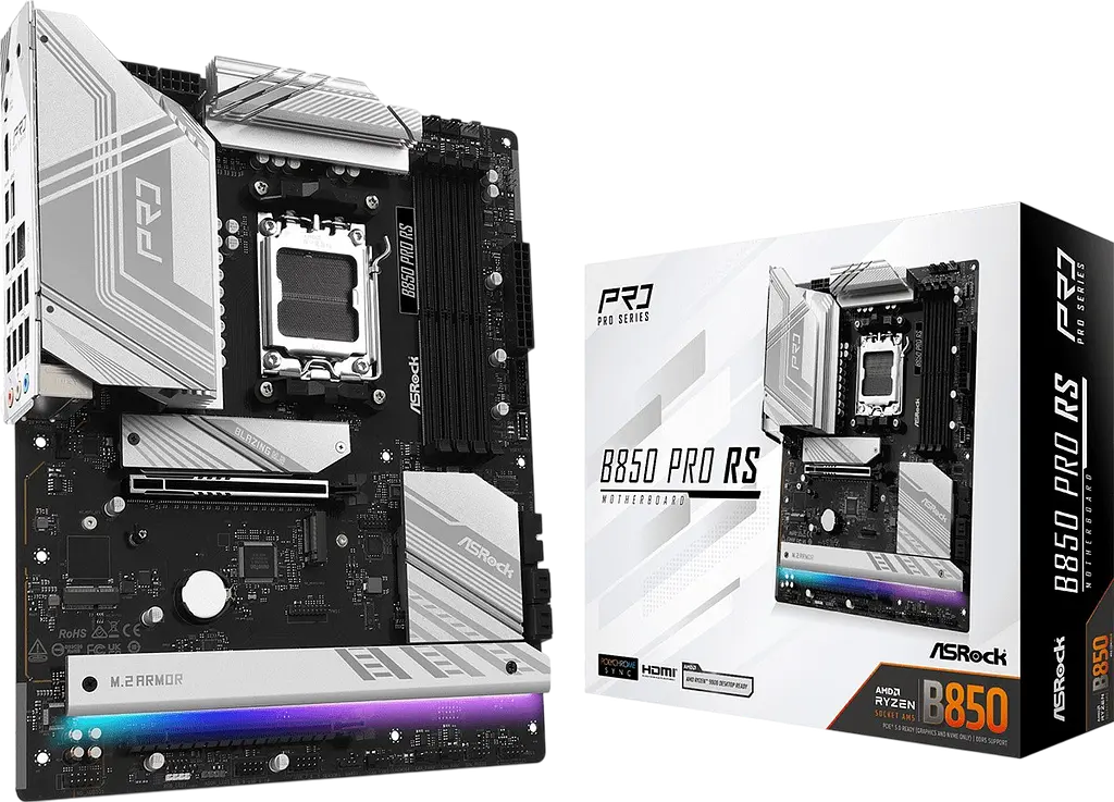 Материнська плата ASRock B850 PRO RS Socket AM5 - фото 3