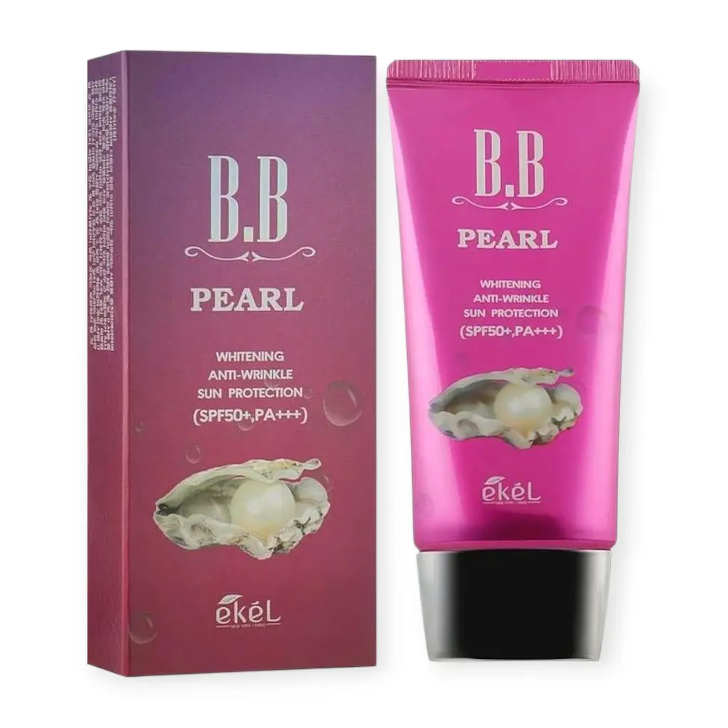 Крем для обличчя Ekel PEARL BB CREAM з екстрактом перлин