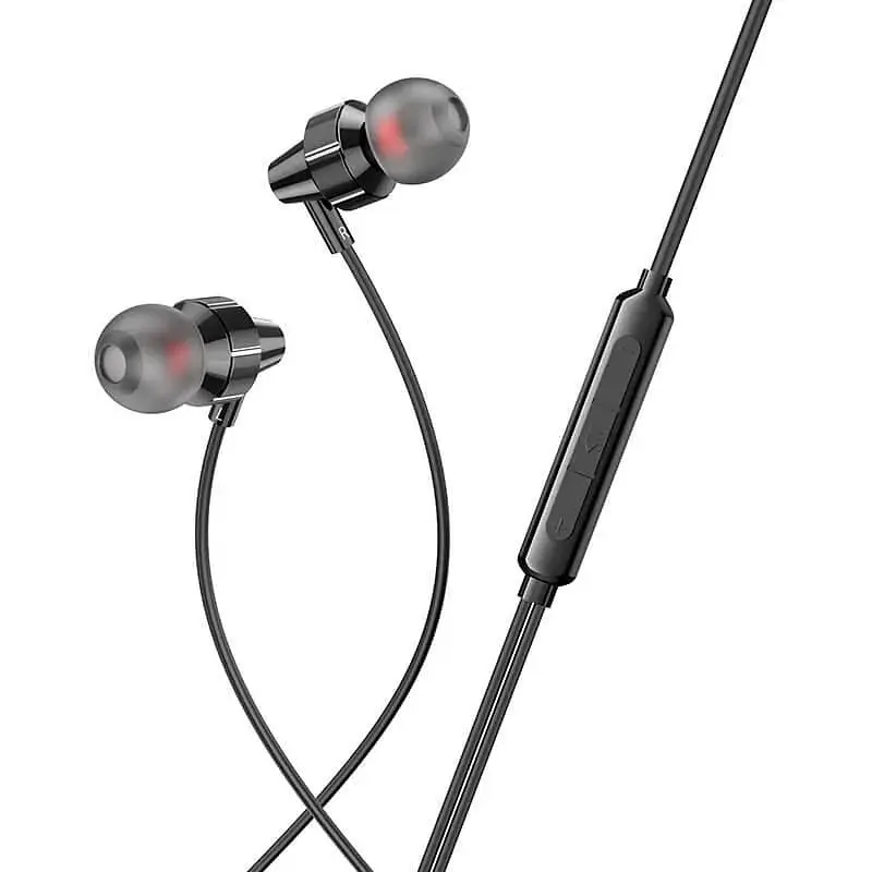 Навушники Hoco M90 Type-C Delight wired digital earphone with microphone чорні (6931474759382) - фото 4