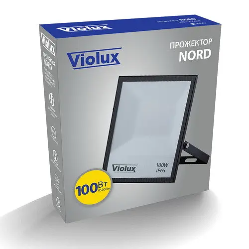 Прожектор LED Violux NORD 100W SMD 6000K 9500lm IP65 ( 400042 ) - фото 3