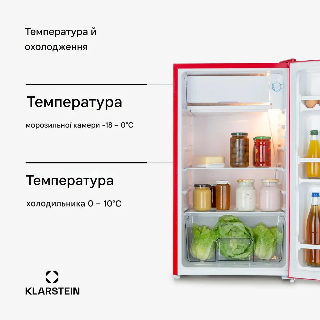 Холодильник Klarstein Beercracker 91л (10045922) - фото 6