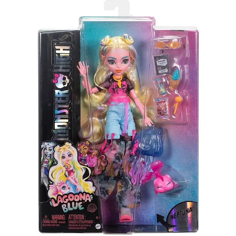 Лялька Monster High Монстро-класика Лагуна нове покоління (HXH75) - фото 8