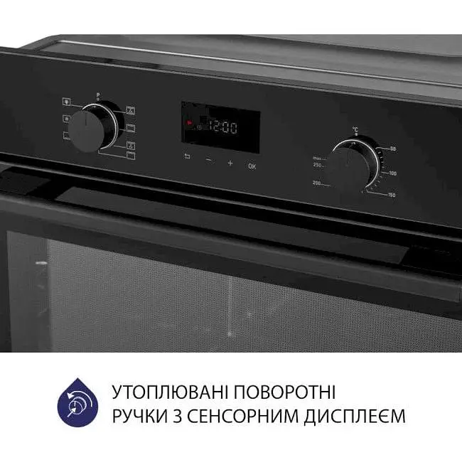Духова шафа Minola EOD 675 BL Чорна - фото 5