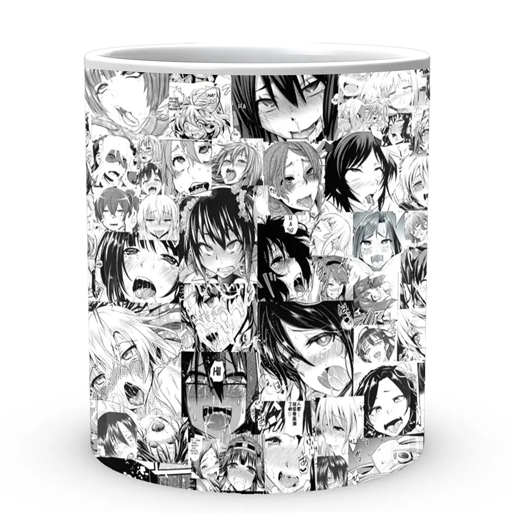 Кухоль GeekLand Ahegao Ахегао anime A 02.11 330 мл білий - фото 2