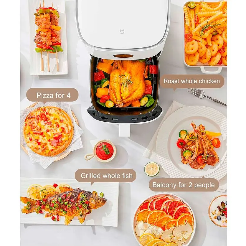 Аерофритюрниця Xiaomi Mi Smart Air Fryer MAF06 біла [123138] - фото 7