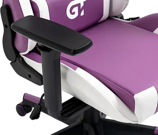 Геймерське дитяче крісло GT Racer біле з фіолетовим (X-5934-B Kids White/Violet) - фото 9
