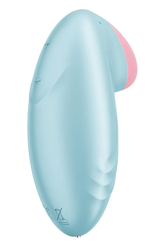 Смарт-вібратор для клітора Satisfyer Tropical Tip Light Blue - фото 6