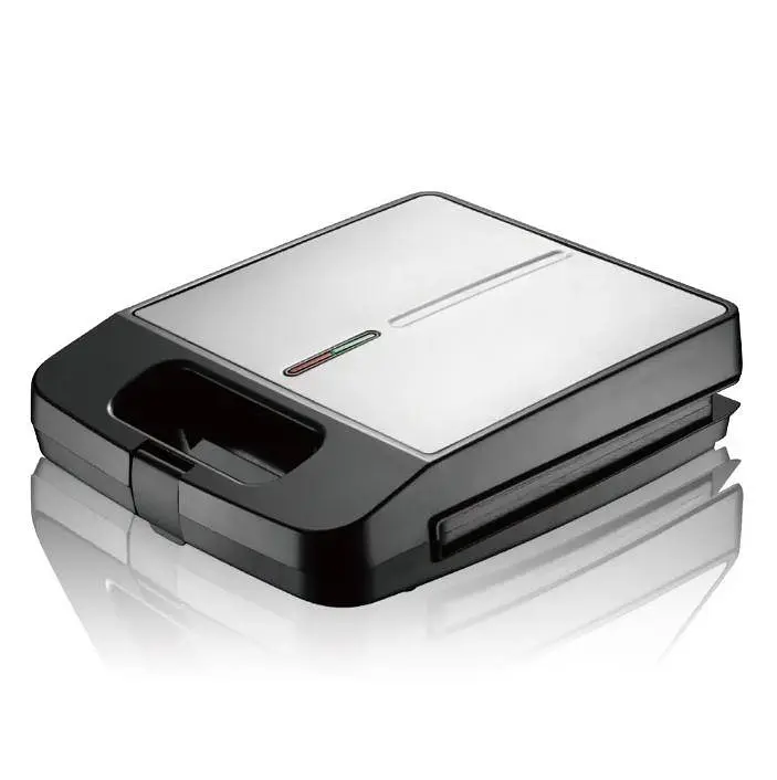 Контактний гриль електричний RAF R.516 з антипригарним покриттям 1400W Grey-Black - фото 3