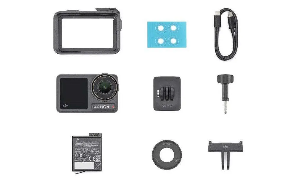 Экшн-камера DJI Osmo Action 4 Standard Combo (CP.OS.00000269.01) - фото 6