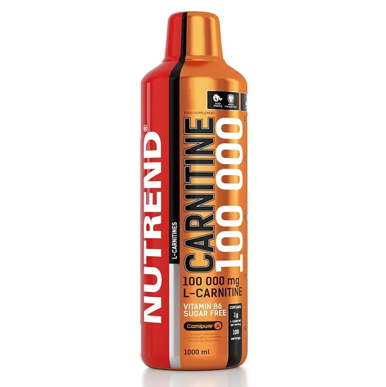 Жироспалювач Nutrend Carnitine 100 000, 1 л - Лимон
