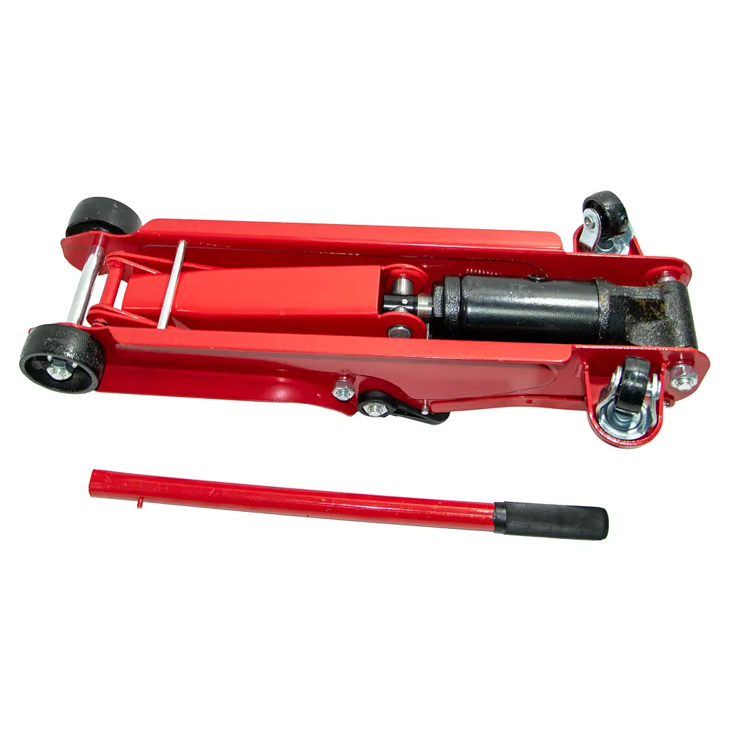Домкрат автомобільний підкатний червоний 2.5 т Horizontal Jack - фото 3