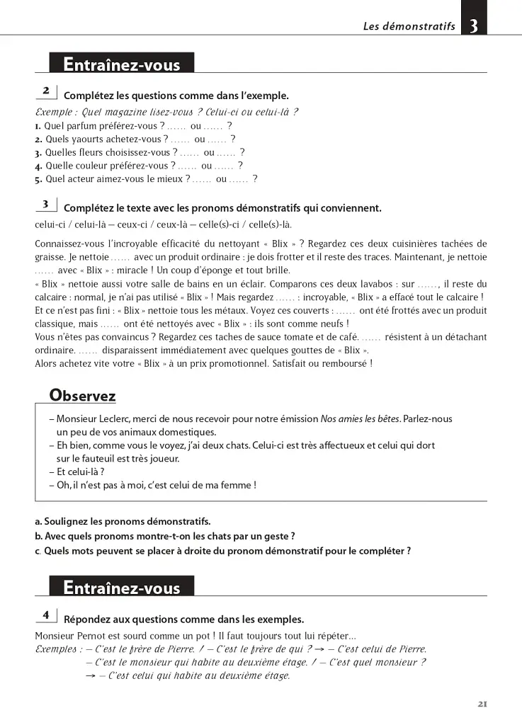 Les 500 Exercices de Grammaire Livre de l'eleve B1 + corriges - фото 13