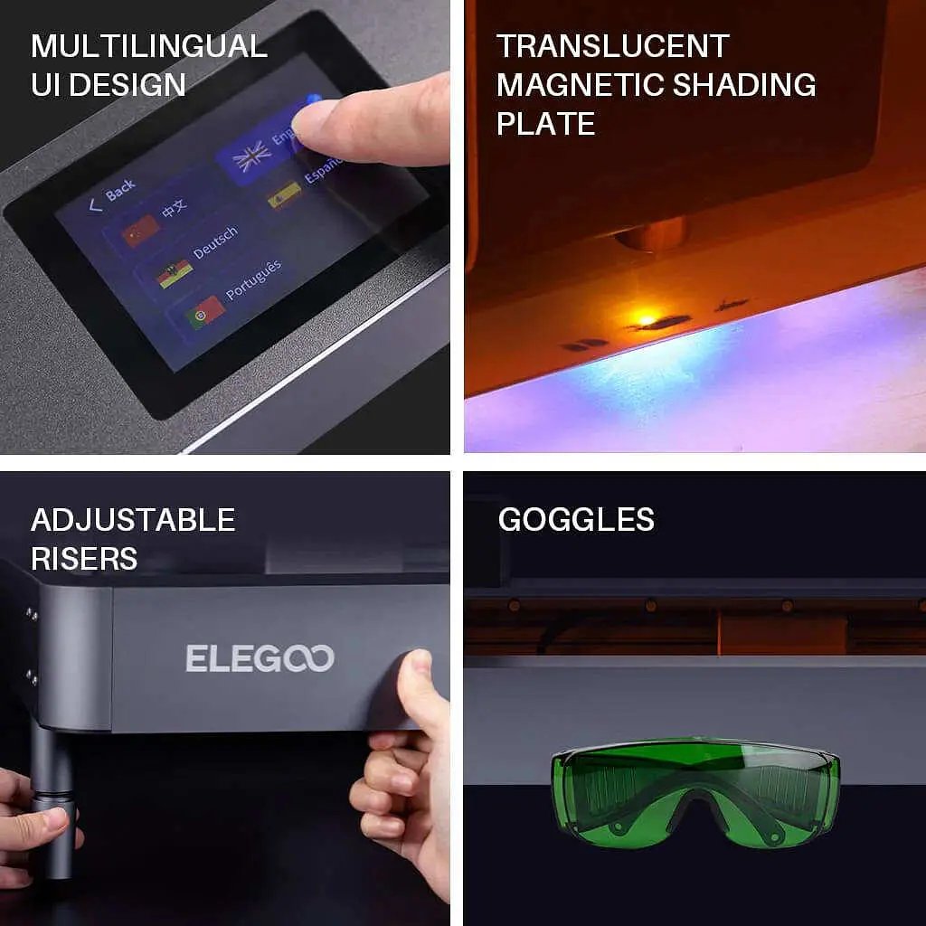 Лазерний гравер Elegoo Laser Engraver (LEC20W) - фото 6