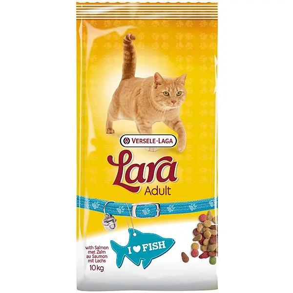 Сухий преміум корм Lara Adult with Salmon Лара Лосось для котів 10 кг (410639)