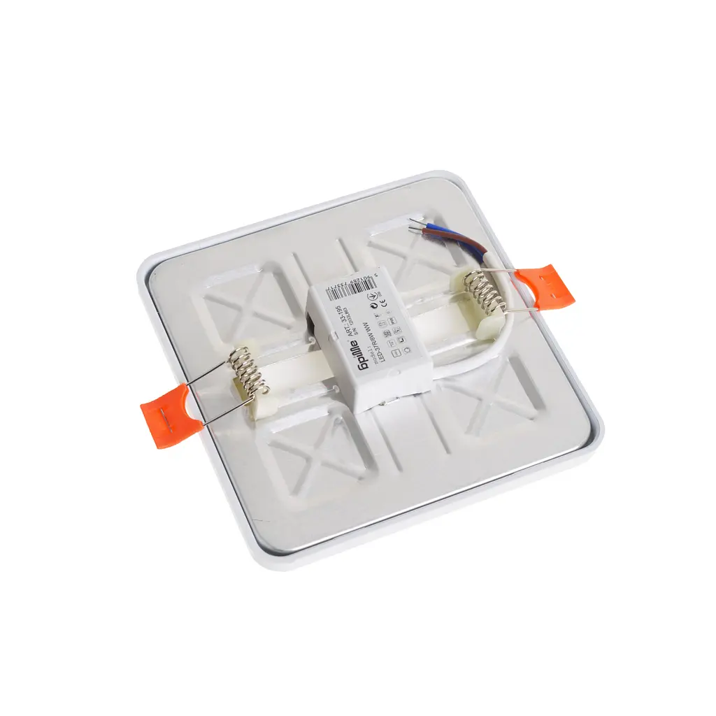 Стельовий врізний світильник для ванної Brille LED-37R/8W WW - фото 4