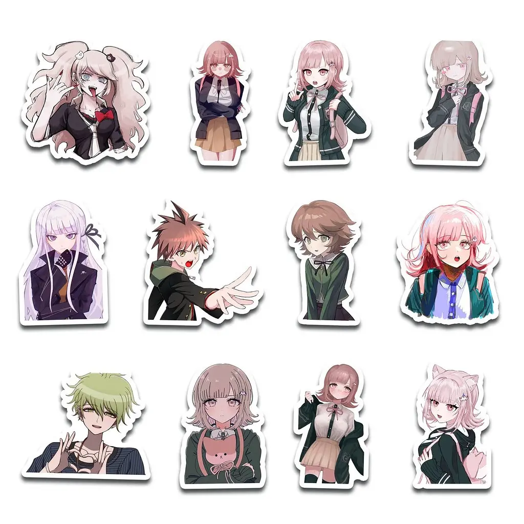 Стикерпак GeekLand Danganronpa 45 штук (SP DP 01) - фото 2