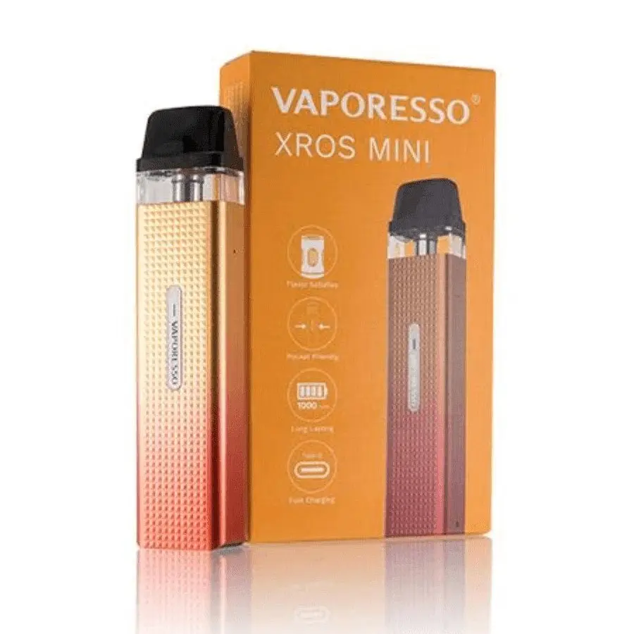 Под-система Vaporesso XROS Mini Pod System 1000 mAh Orange Red (sn1597) - фото 6
