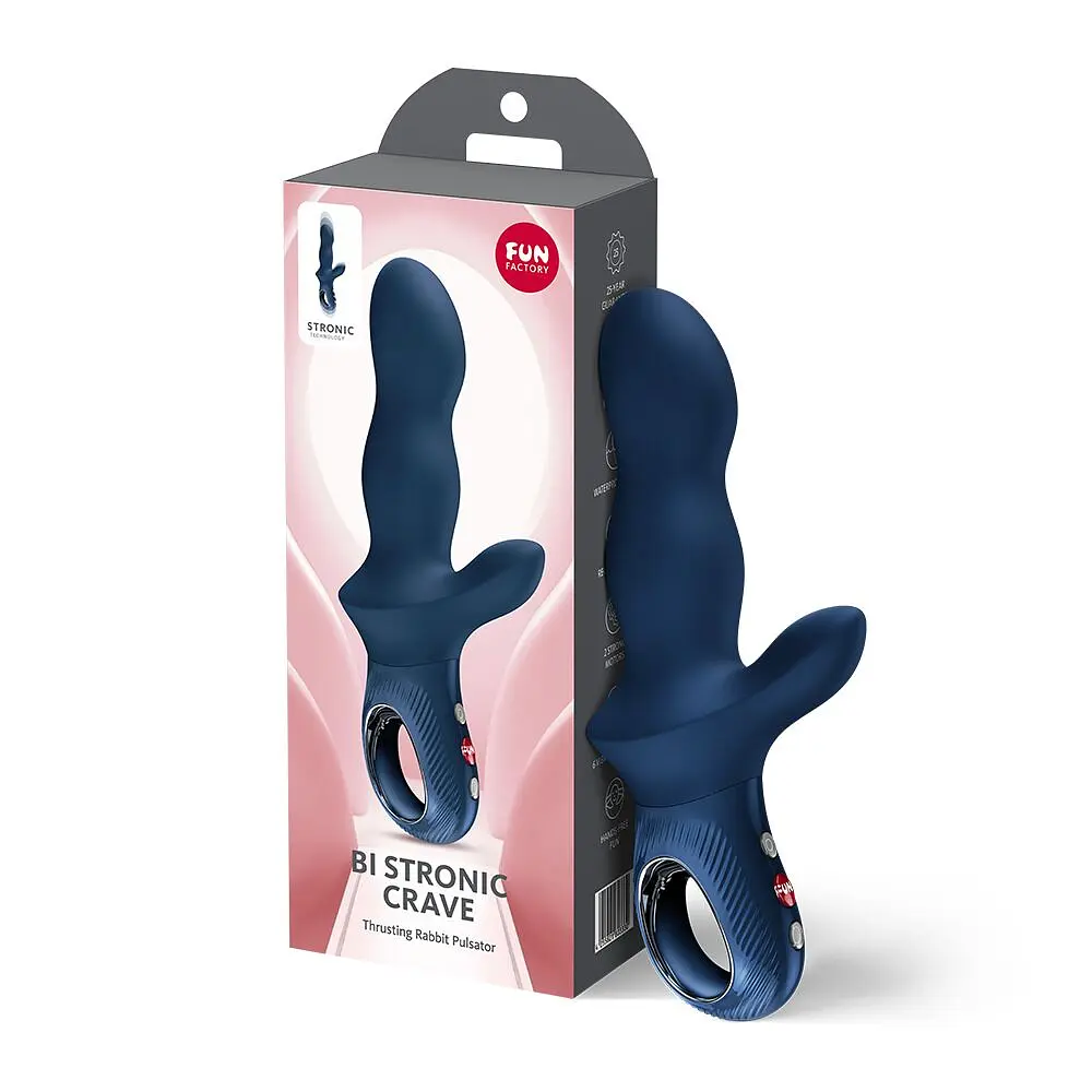 Пульсатор Fun Factory Bi Stronic Crave Nightblue - фото 5