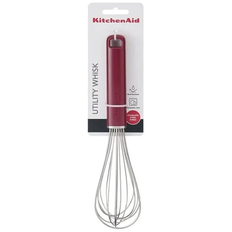 Вінчик KitchenAid Classic, 27 см, червоний (KHA060OHEREG) - фото 3