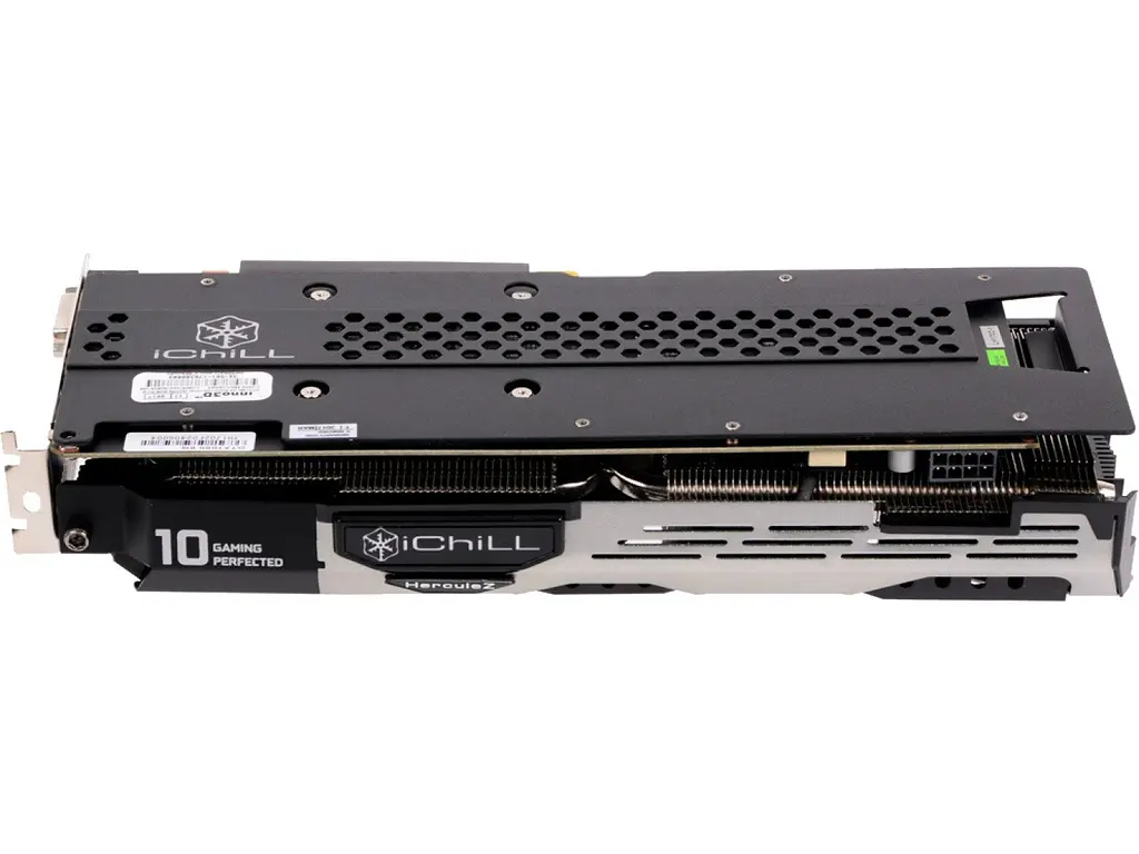 Відеокарта Inno3D GTX 1060 6Gb X3 iChill (C106F2-3SDN-N5GSX) (GDDR5, 192 bit, PCI-E 3.0 x16) Б/в - фото 2