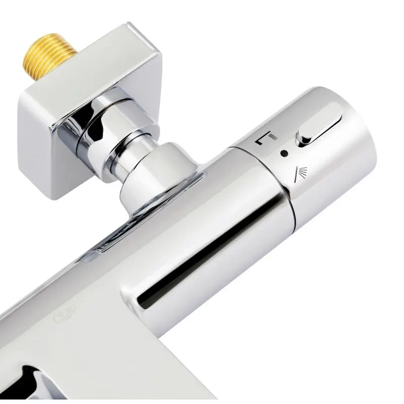 Термостат для ванны Qtap Votice 30T105GC, Хром - фото 4
