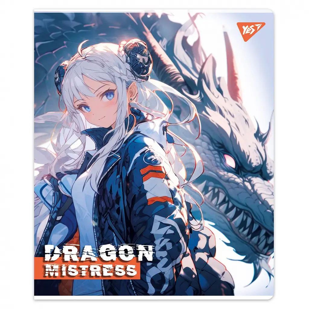 Набор тетрадей для записей А5 Yes Dragon mistress 18 листов в клетку 10 шт. (767516) - фото 5