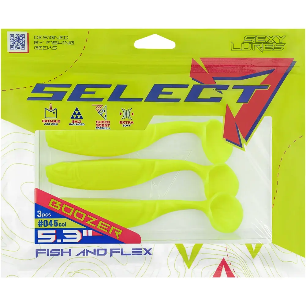 Силікон Select Boozer SE 5.3" 045 (3 шт/уп) - фото 2