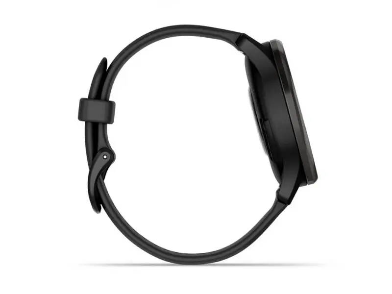 Смарт-годинник Garmin Vivomove Trend Slate S. Steel Bezel with Black Case and S. Band (010-02665-00) - фото 4