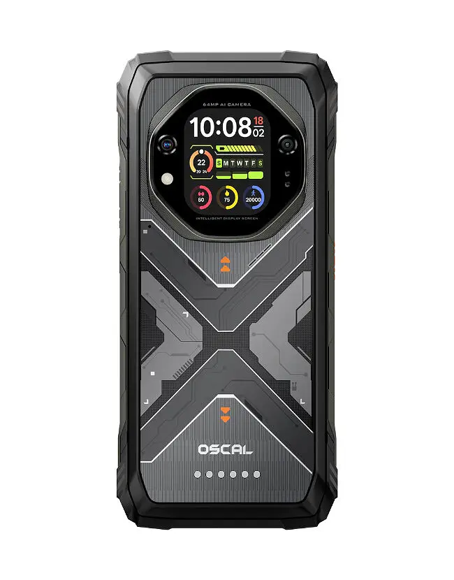Смартфон Blackview Oscal Tank 1 12/256GB Black - фото 2