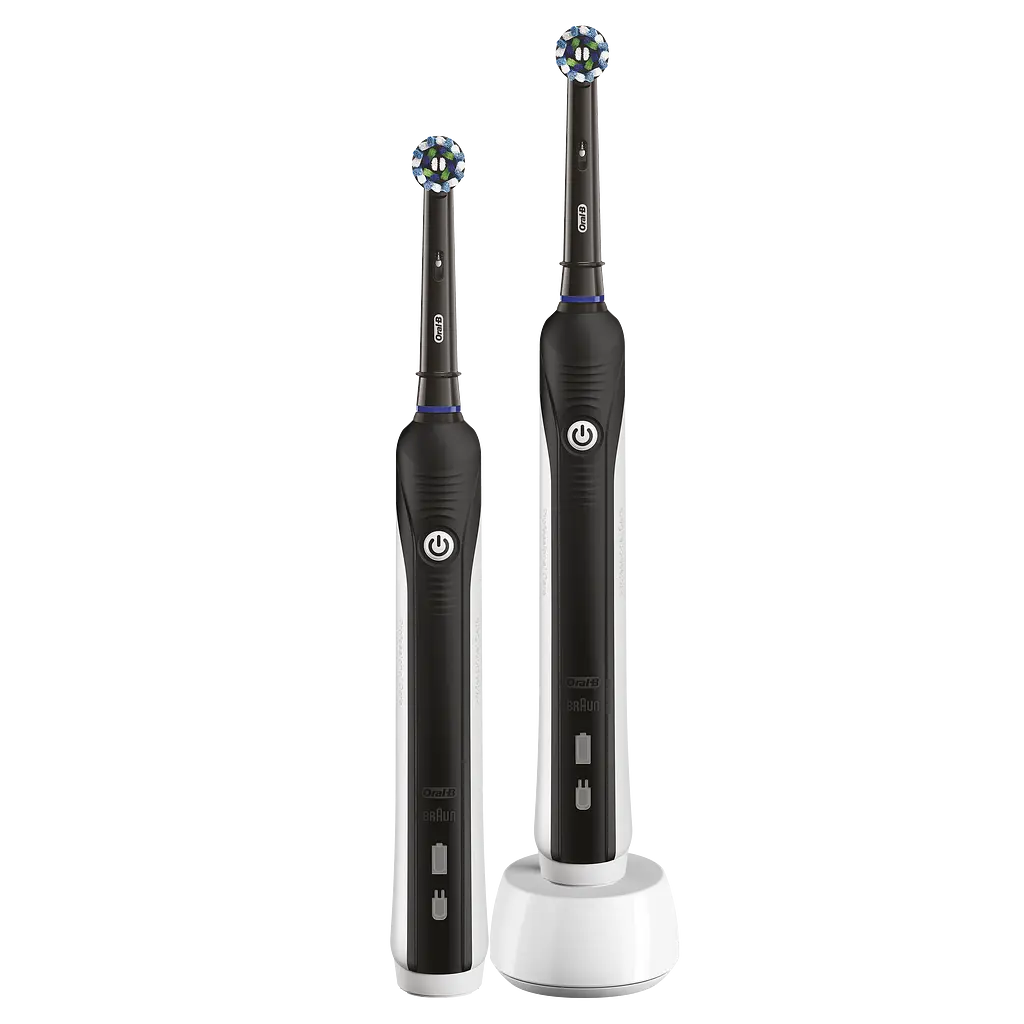 Электрическая зубная щётка Oral-B Pro 1 790 D16.523.1UH типа 3756, 2 шт. - фото 2