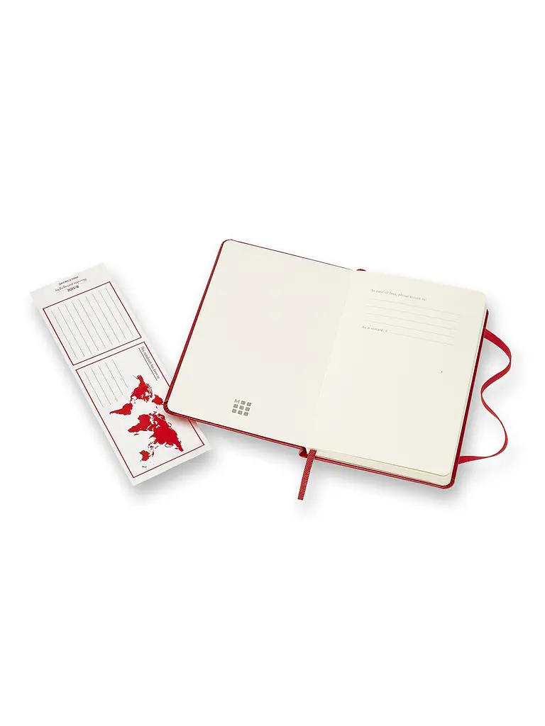 Записник Moleskine Classic кишеньковий, Лінійка Червоний (MM710F2) - фото 3