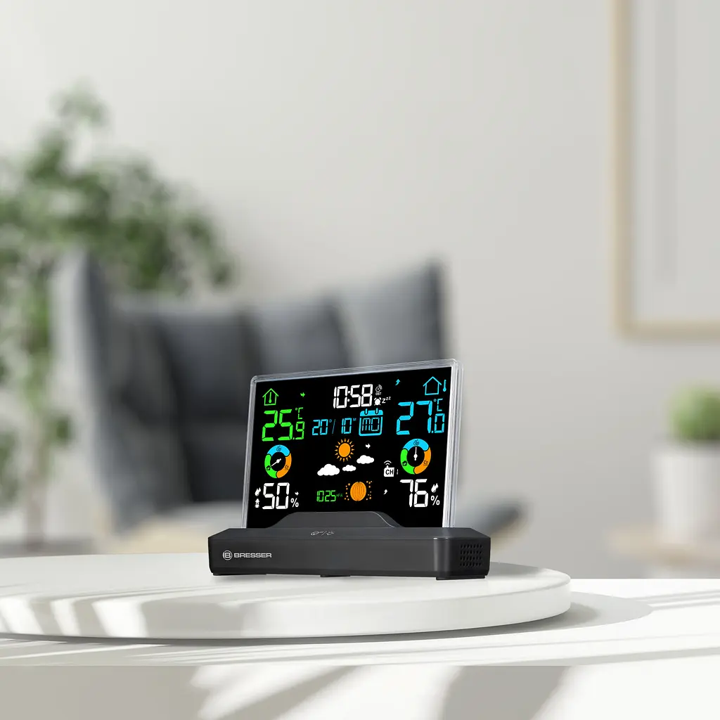 Метеостанція Bresser Colour Weather Station with Frameless Display (11341) - фото 2