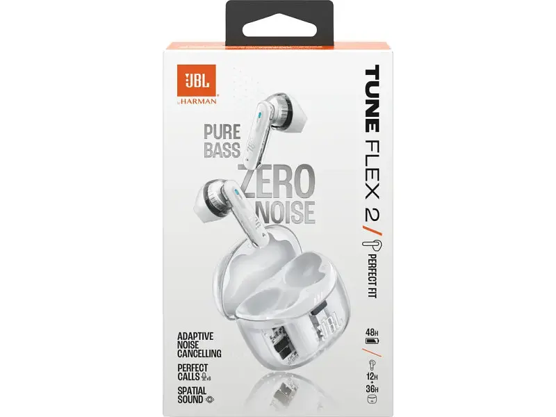 Навушники TWS JBL Tune Flex 2 Ghost White (TFLEX2GWHT) - фото 12
