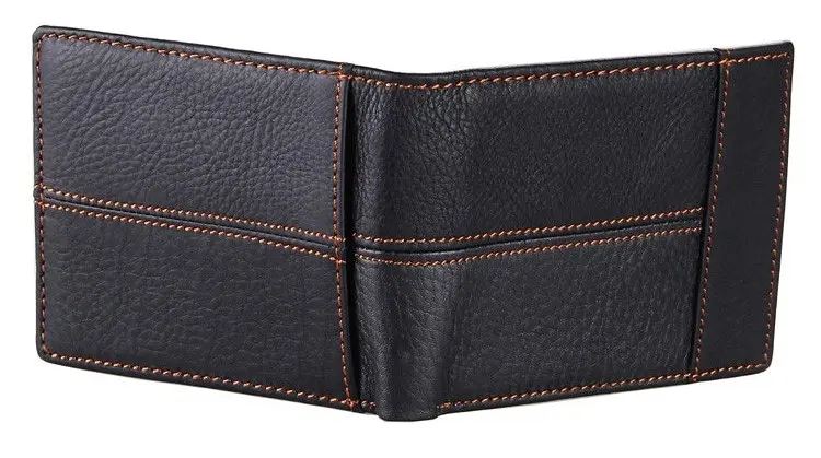 Мужской кожаный кошелек Vintage 12x9.5 см acs0015365 - фото 5