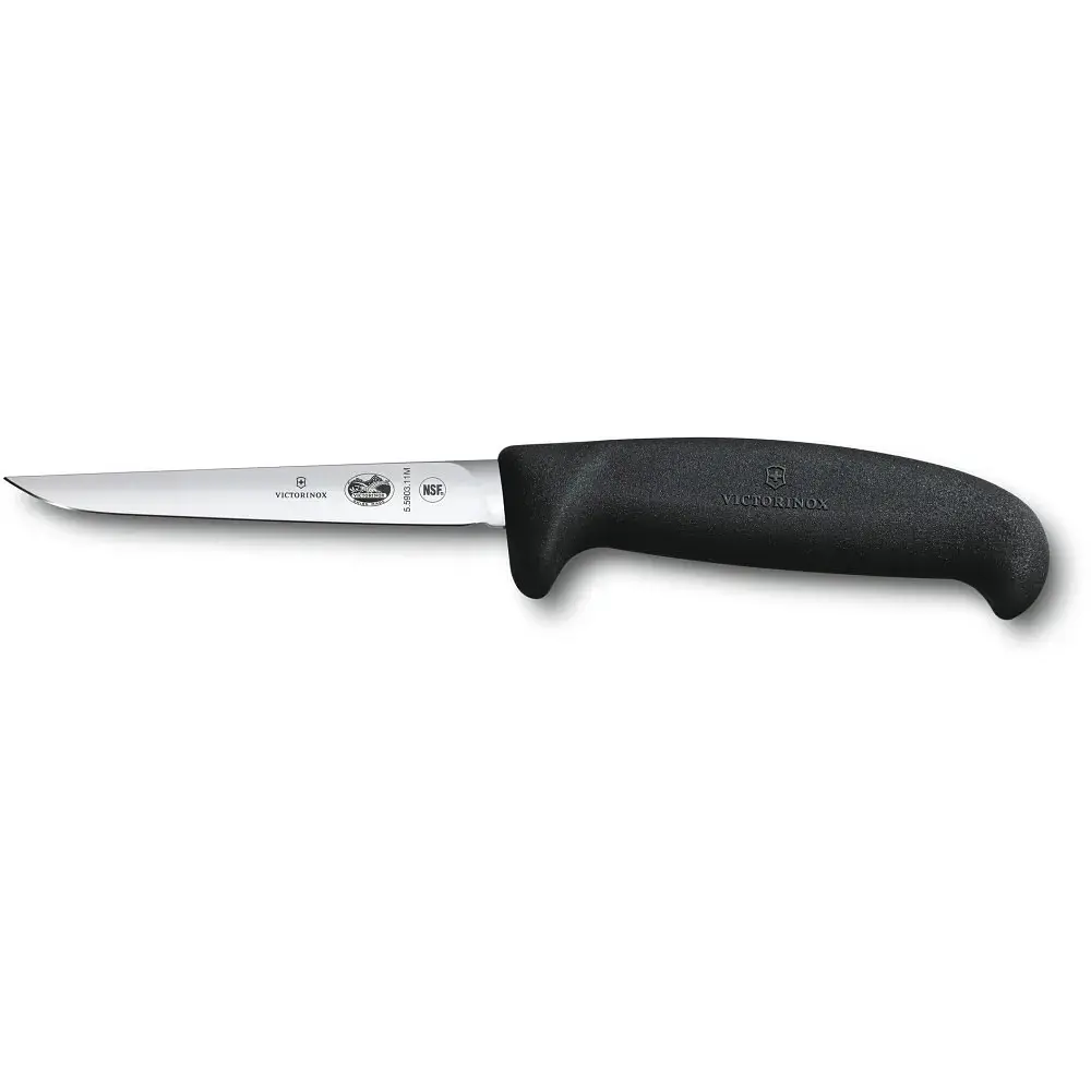 Кухонний ніж Victorinox Fibrox Poultry 11 см Medium Чорний (5.5903.11M)