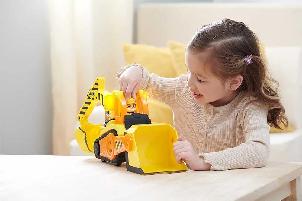 Ігровий набір Rubble & Crew Бульдозер Кремеза будівельний автомобіль-трансформер делюкс (SM28507/6068074) - фото 12